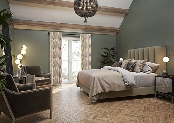 Bombay Velvet, Pink Crush - Made to Measure Curtain - Image 8